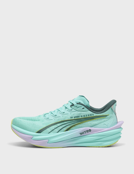 PUMA Puma x Hyrox Deviate NITRO 4 Running Shoes - Intense Mint/Light Lavenderimages4- The Sports Edit