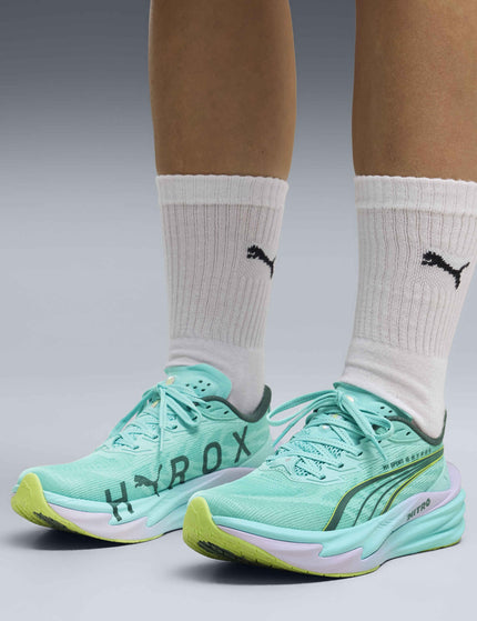 PUMA Puma x Hyrox Deviate NITRO 4 Running Shoes - Intense Mint/Light Lavenderimages7- The Sports Edit
