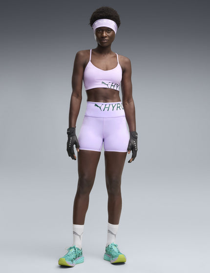 PUMA Puma x Hyrox Pwrmode 4" Short Tights - Light Lavenderimages4- The Sports Edit