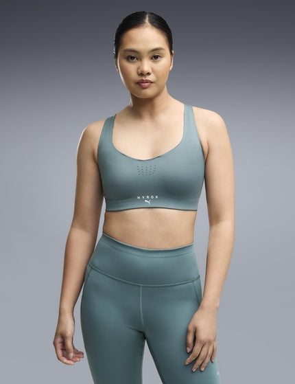 PUMA Puma x Hyrox Pwrmode Sports Bra - Herb Gardenimages1- The Sports Edit