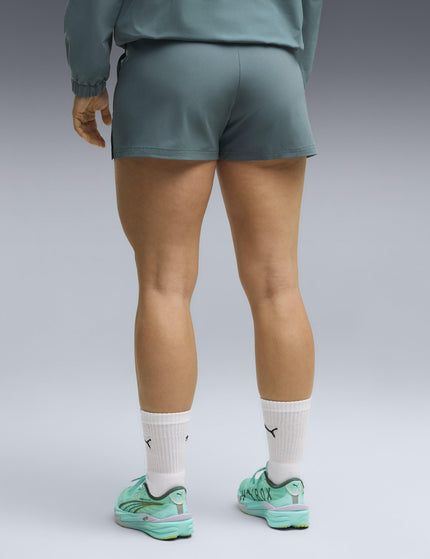 PUMA Puma x Hyrox Pwrmode Woven Shorts - Herb Gardenimages2- The Sports Edit