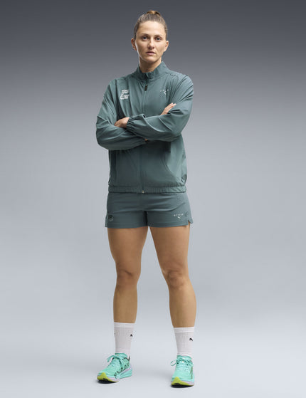 PUMA Puma x Hyrox Pwrmode Woven Shorts - Herb Gardenimages3- The Sports Edit