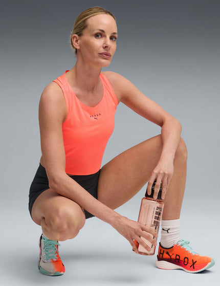 PUMA Puma x Hyrox Ultraspun Crop Tank - Glowing Redimages3- The Sports Edit