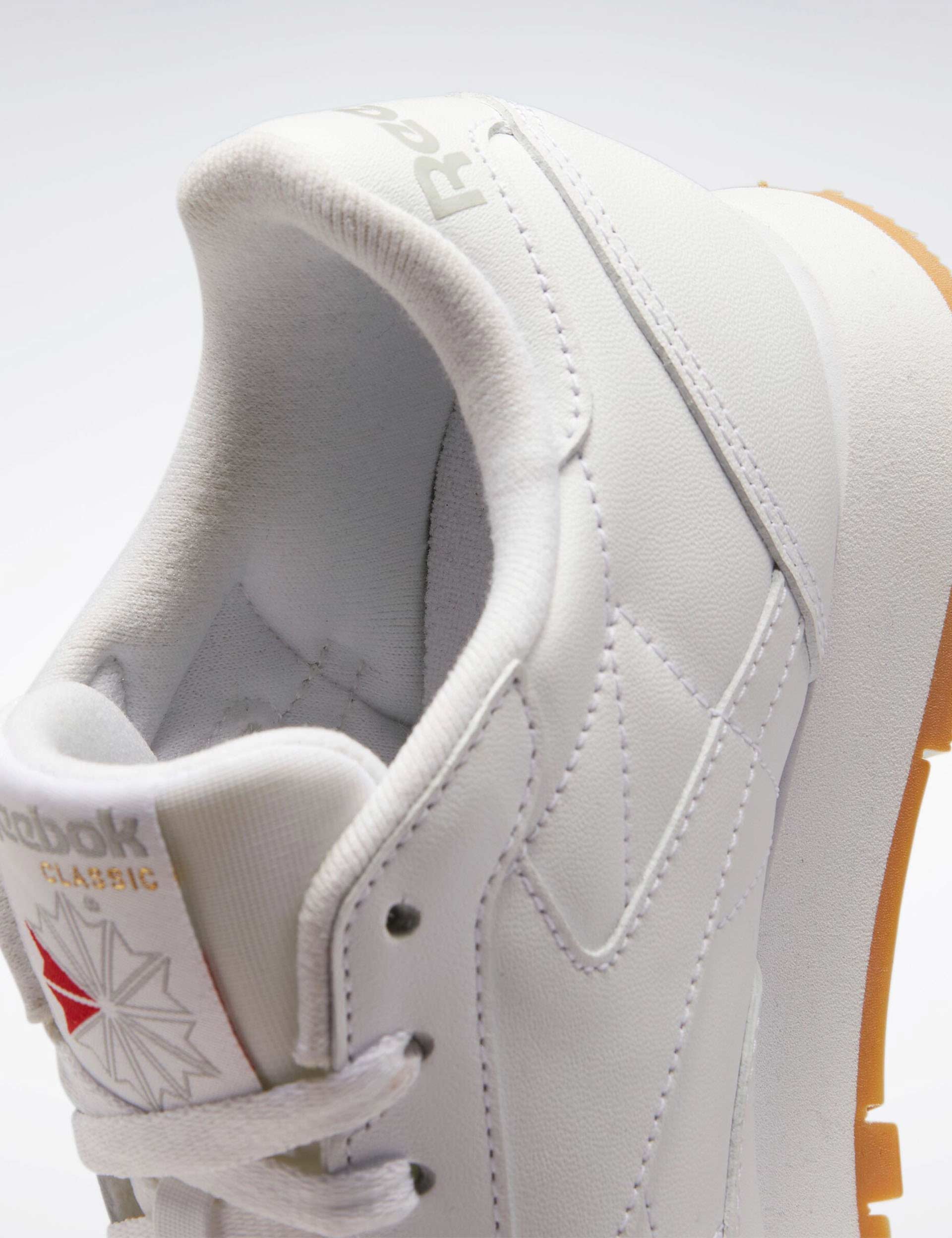 Reebok Classic Leather Trainers White/Gum