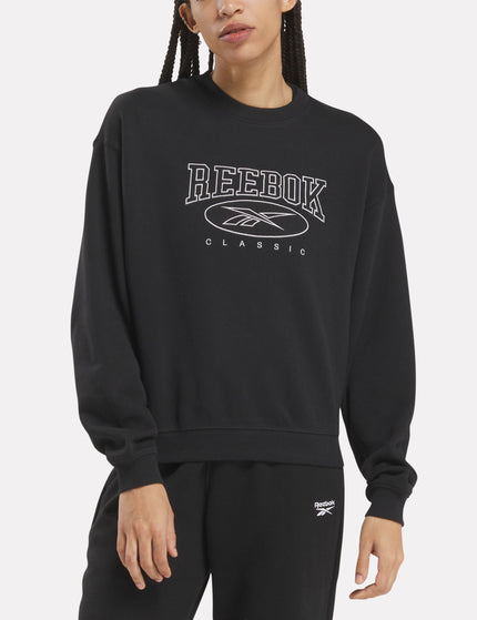 Reebok Classics Archive Essentials Crew Sweatshirt - Blackimages1- The Sports Edit