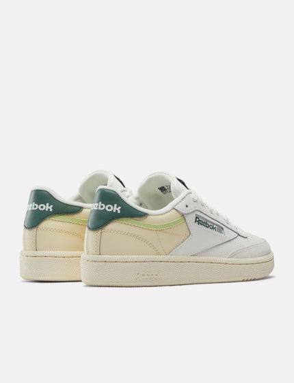 Reebok Club C 85 Shoes - Chalk/Vintage Chalk/Escape Greenimages3- The Sports Edit