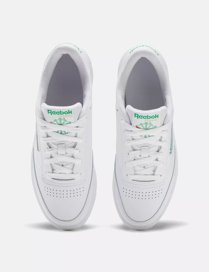 Reebok Club C 85 Shoes - Cloud White/Glen Greenimages4- The Sports Edit