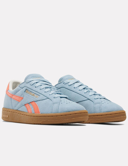 Reebok Club C Grounds Shoes - Soft Blue/Supercharged Coral/Gumimages2- The Sports Edit