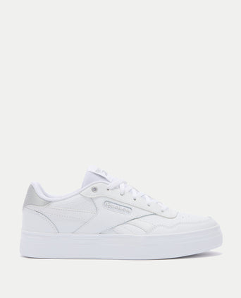 Court Advance Bold Shoes - White/Black/Chrome