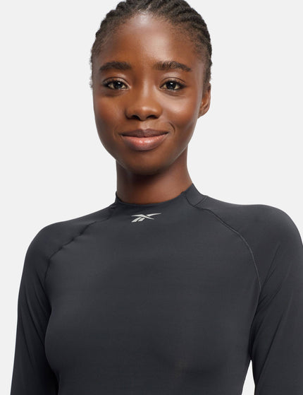 Reebok Speed Long Sleeve Top - Blackimages3- The Sports Edit