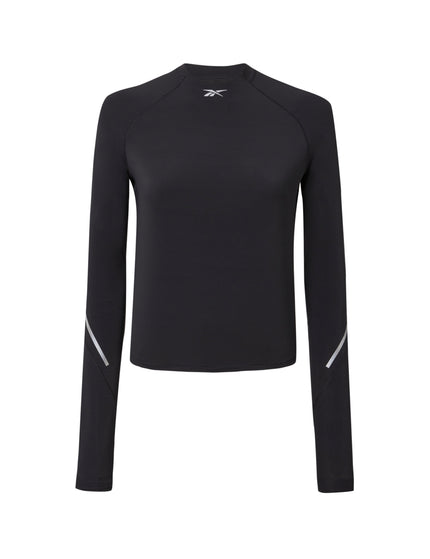 Reebok Speed Long Sleeve Top - Blackimages4- The Sports Edit