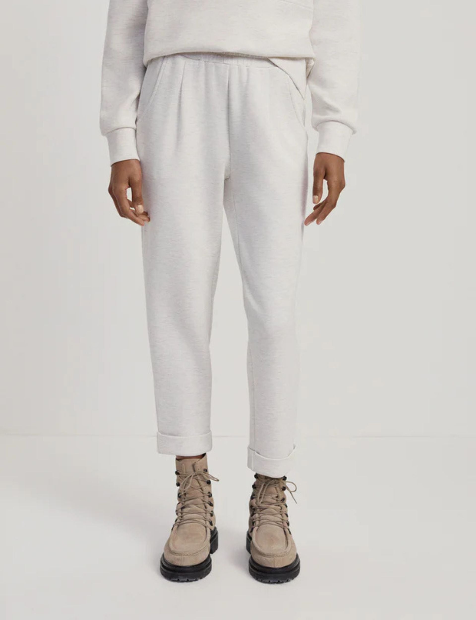 Rolled Cuff Pant 25" Marl