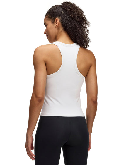 Under Armour Motion High Neck Tank - White/Blackimages2- The Sports Edit