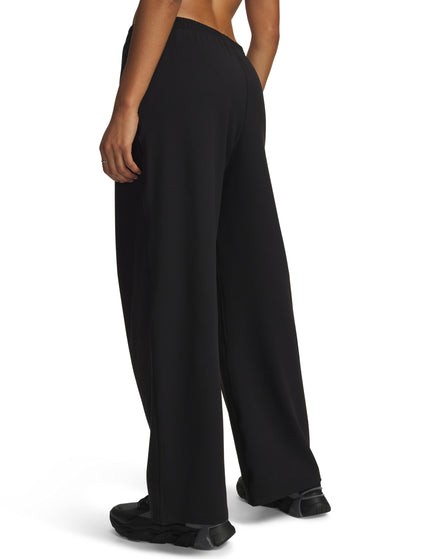 Under Armour Motion Wide Leg Pants - Ultimate Black/Whiteimages2- The Sports Edit