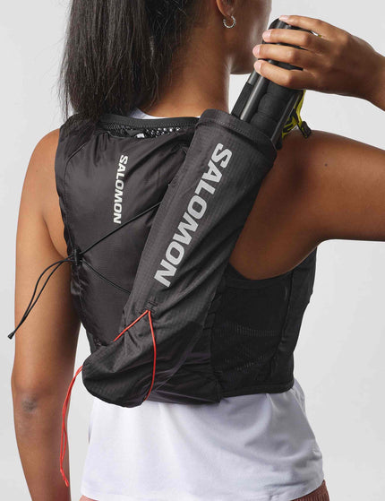 Salomon Active Skin 4 Running Vest Set - Black/Metalimages6- The Sports Edit