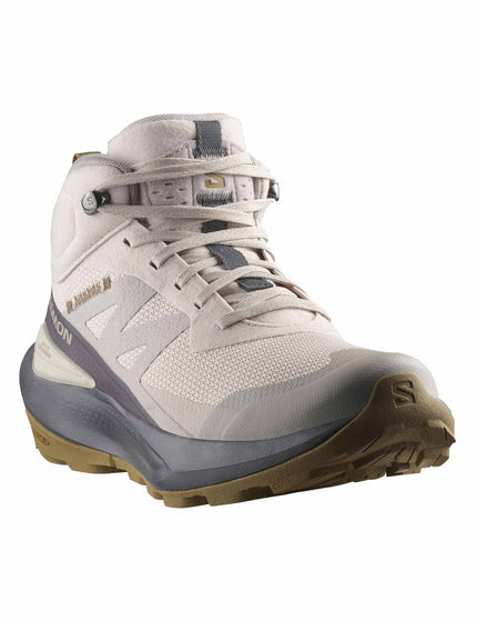 Salomon Elixir Activ Mid Gore-Tex - Silver Cloud/Nine Iron/Gothic Oliveimages2- The Sports Edit