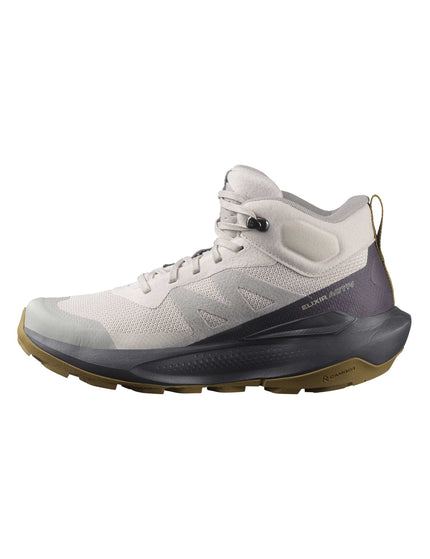 Salomon Elixir Activ Mid Gore-Tex - Silver Cloud/Nine Iron/Gothic Oliveimages3- The Sports Edit