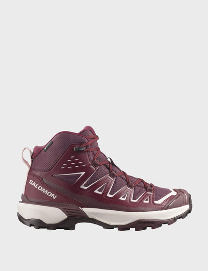 Salomon X Ultra 360 Edge Mid Gore-Tex - Huckleberry/Maroon Banner/Icy Pinkimages1- The Sports Edit