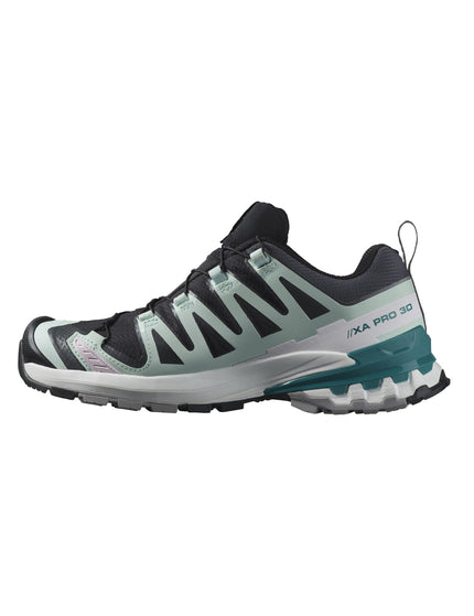 Salomon XA Pro 3D V9 Gore-Tex - Black/Bleached Aqua/Harbor Blueimages3- The Sports Edit