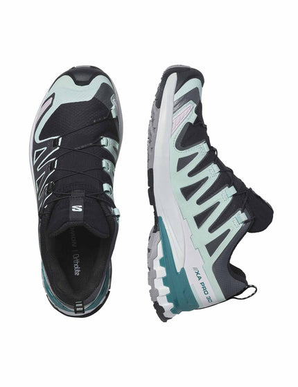 Salomon XA Pro 3D V9 Gore-Tex - Black/Bleached Aqua/Harbor Blueimages6- The Sports Edit