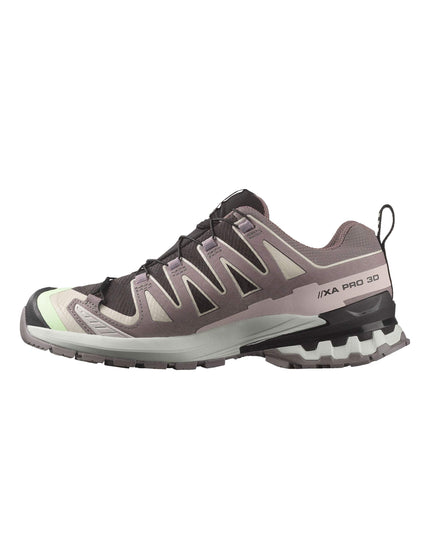 Salomon XA Pro 3D V9 Gore-Tex - Black/Patina Green/Grey Violetimages3- The Sports Edit