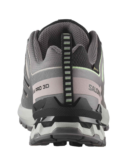 Salomon XA Pro 3D V9 Gore-Tex - Black/Patina Green/Grey Violetimages4- The Sports Edit