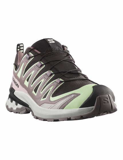 Salomon XA Pro 3D V9 Gore-Tex - Black/Patina Green/Grey Violetimages2- The Sports Edit