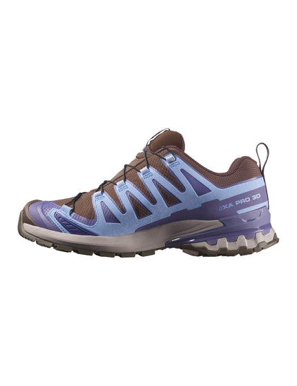 Salomon XA Pro 3D V9 Gore-Tex - Dark Earth/Brunnera Blue/Heronimages4- The Sports Edit