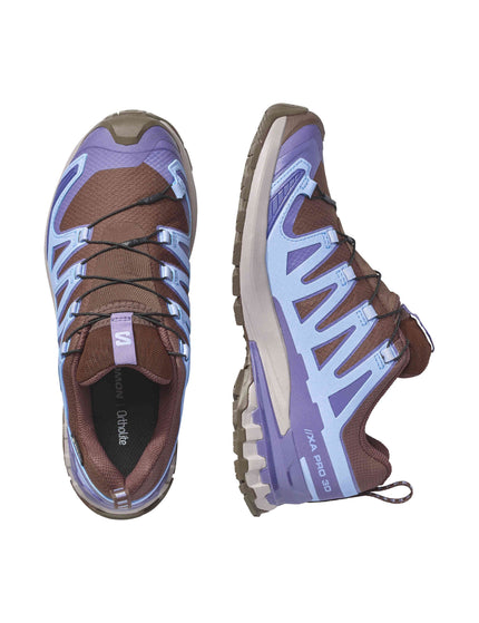 Salomon XA Pro 3D V9 Gore-Tex - Dark Earth/Brunnera Blue/Heronimages6- The Sports Edit