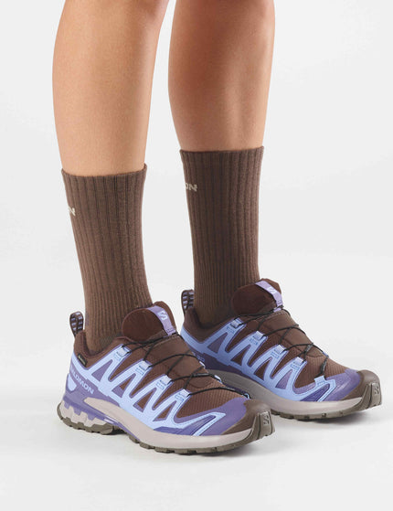 Salomon XA Pro 3D V9 Gore-Tex - Dark Earth/Brunnera Blue/Heronimages7- The Sports Edit