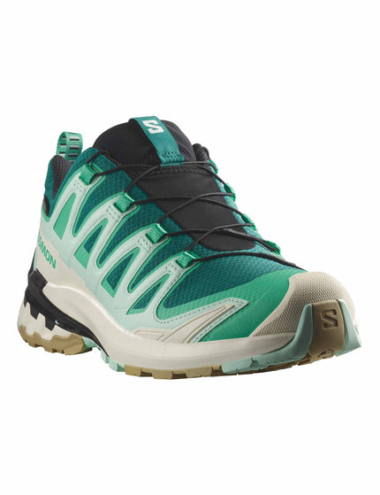 Salomon XA Pro 3D V9 Gore-Tex - Deep Lake/Electric Green/Vanilla Iceimages2- The Sports Edit