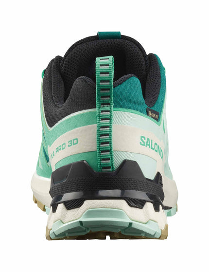 Salomon XA Pro 3D V9 Gore-Tex - Deep Lake/Electric Green/Vanilla Iceimages4- The Sports Edit