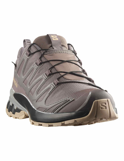 Salomon XA Pro 3D V9 Gore-Tex - Plum Kitten/Black/Gullimages2- The Sports Edit
