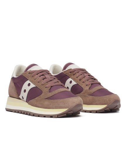 Saucony Jazz Triple - Deep Red/Tanimages2- The Sports Edit