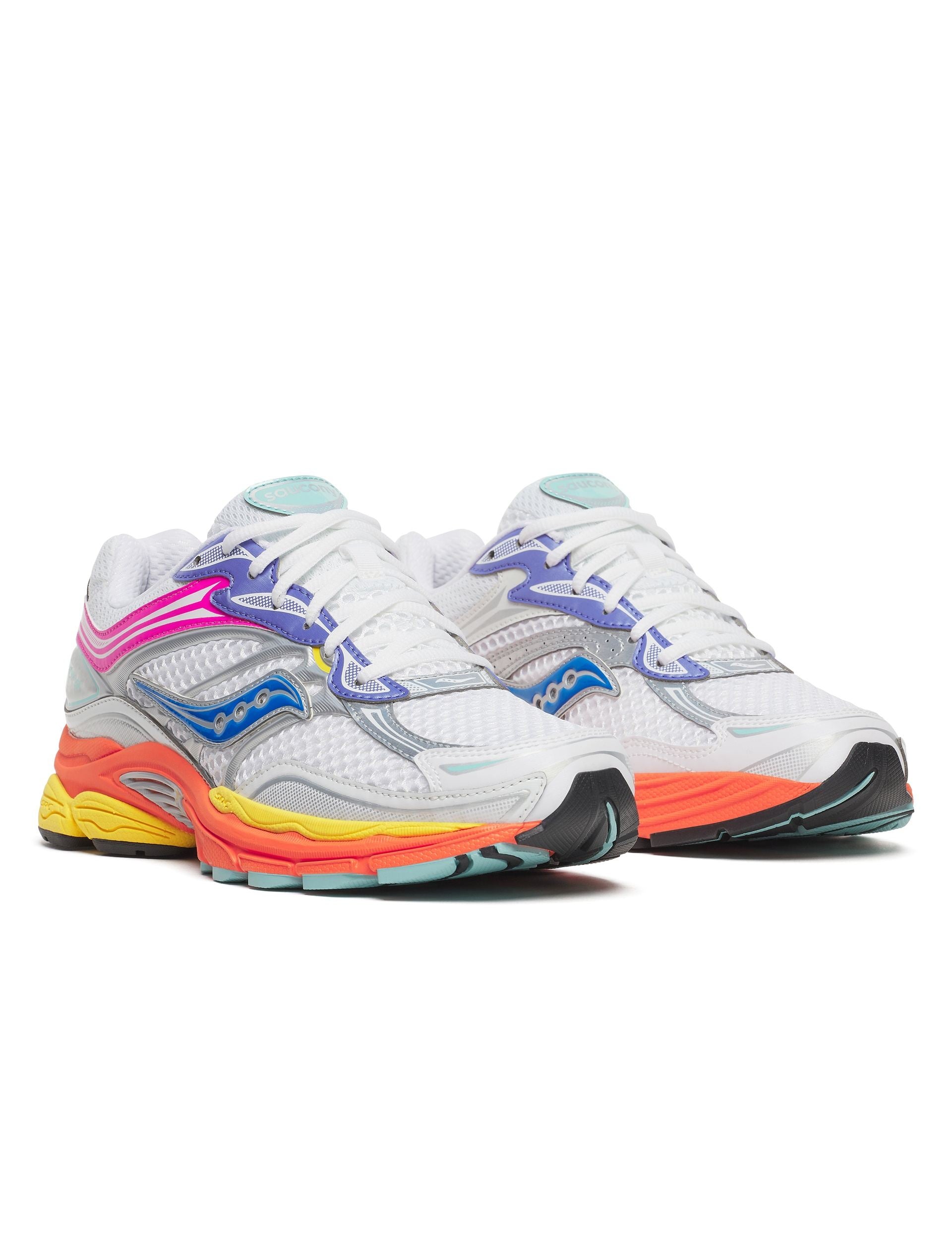 Saucony | ProGrid Omni 9 - White/Multi | The Sports Edit