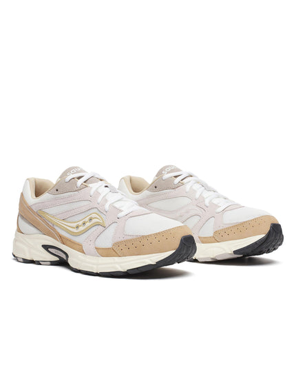 Saucony Ride Millennium Suede - White/Sandimages2- The Sports Edit
