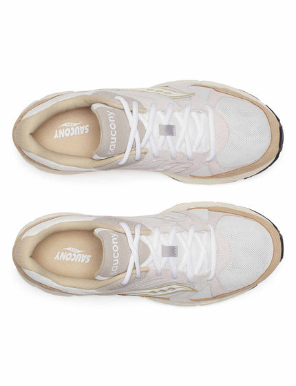 Saucony Ride Millennium Suede - White/Sandimages4- The Sports Edit