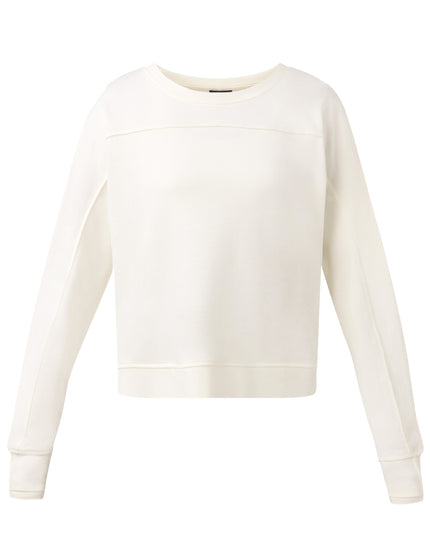 Sweaty Betty Crop Sweatshirt - Lily Whiteimages7- The Sports Edit