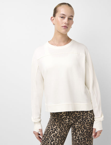 Sweaty Betty Crop Sweatshirt - Lily Whiteimages1- The Sports Edit
