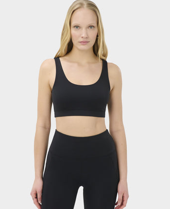 All Day Bralette Light Support Sports Bra - Black