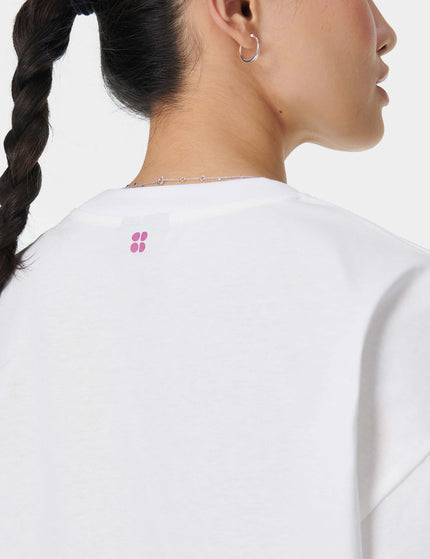 Sweaty Betty Sweaty Betty Logo Long Sleeve T-Shirt - Lily Whiteimages3- The Sports Edit