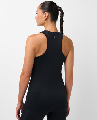 Athlete Seamless Workout Vest - Black