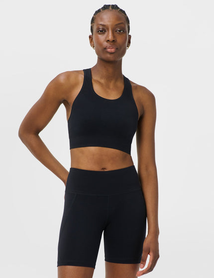 Stamina Seamless Sports Bra - Black