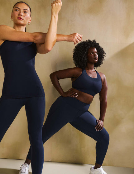 Sweaty Betty Stamina Seamless Sports Bra - Navy Blueimages7- The Sports Edit