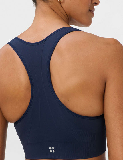 Sweaty Betty Stamina Seamless Sports Bra - Navy Blueimages4- The Sports Edit