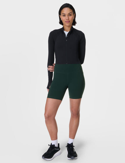 Sweaty Betty Power 6" Cycling Shorts - Cedar Greenimages7- The Sports Edit
