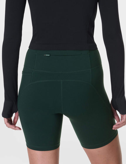 Sweaty Betty Power 6" Cycling Shorts - Cedar Greenimages2- The Sports Edit