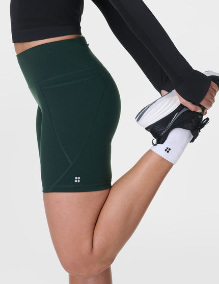 Sweaty Betty Power 6" Cycling Shorts - Cedar Greenimages3- The Sports Edit