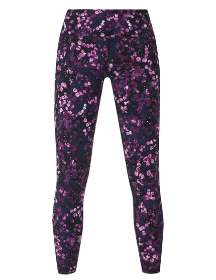 Sweaty Betty Power 7/8 Gym Leggings - Purple Lilypad Printimages8- The Sports Edit