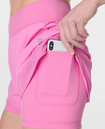 Tempo Run Shorts - Guava Pink